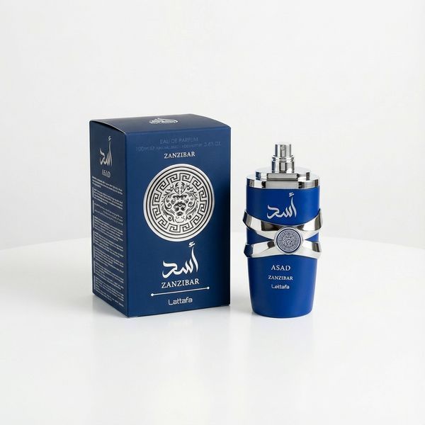 (Ліцензія) Парфумована вода Lattafa Perfumes Asad Zanzibar для чоловіків, 100 мл 1179 фото